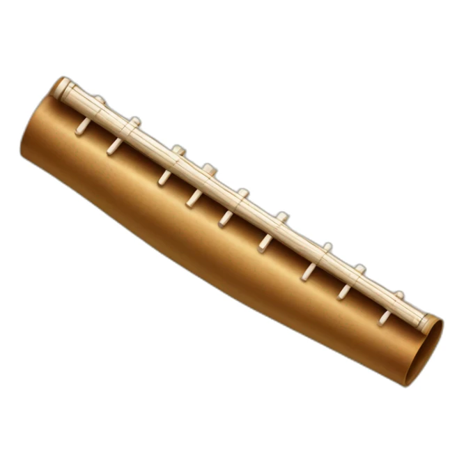 Erlandskian pan Flute Instrument Ethnic sticker