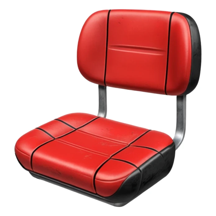 create an icon for an airbnb category - it should be a broken football seat sticker