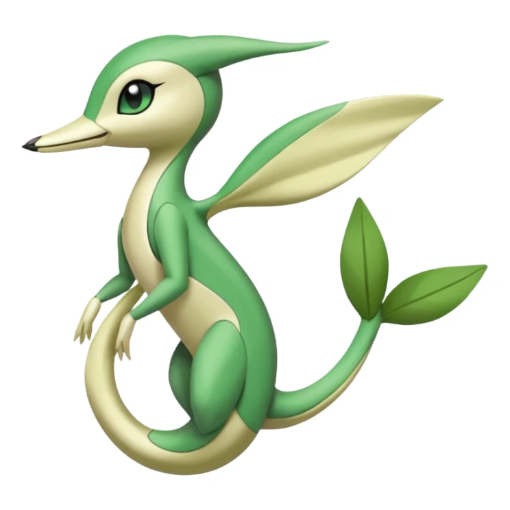 Meloetta-Snivy-Pokémon-Fakémon-creature sticker