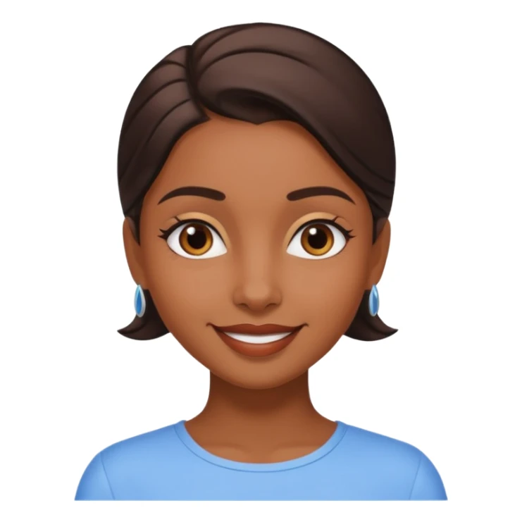 Clean girl brown sticker