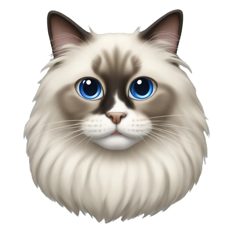 ragdoll cat sticker