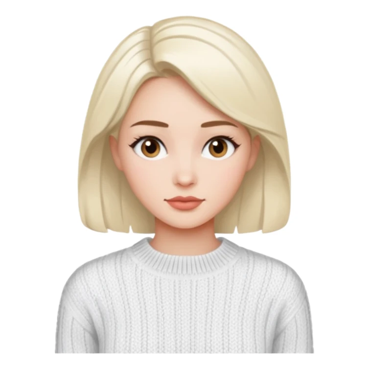 İt should give clean girl vibe sticker