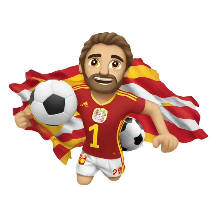 Spain get european football championship  sticker
