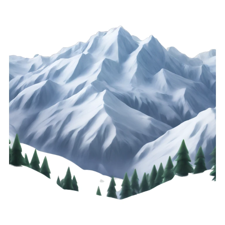 Snowmountain sticker