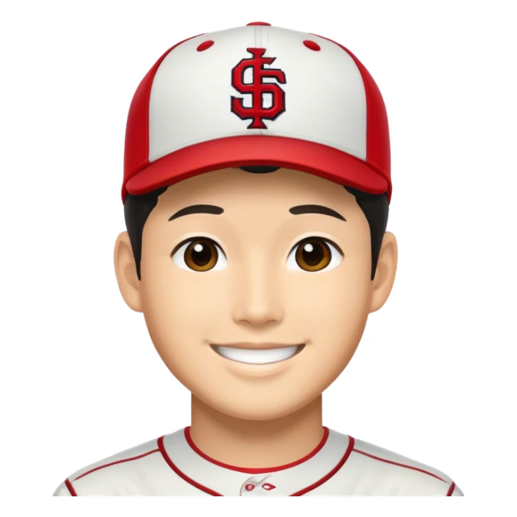 A very, very Happy shohei otani  sticker