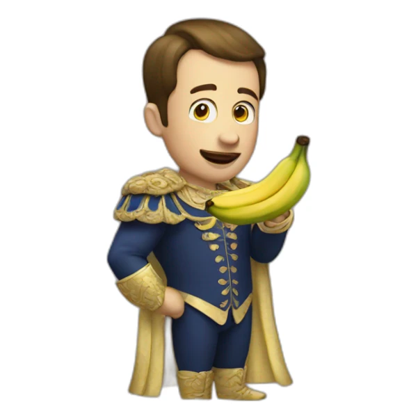 gay lord eating a banana sticker