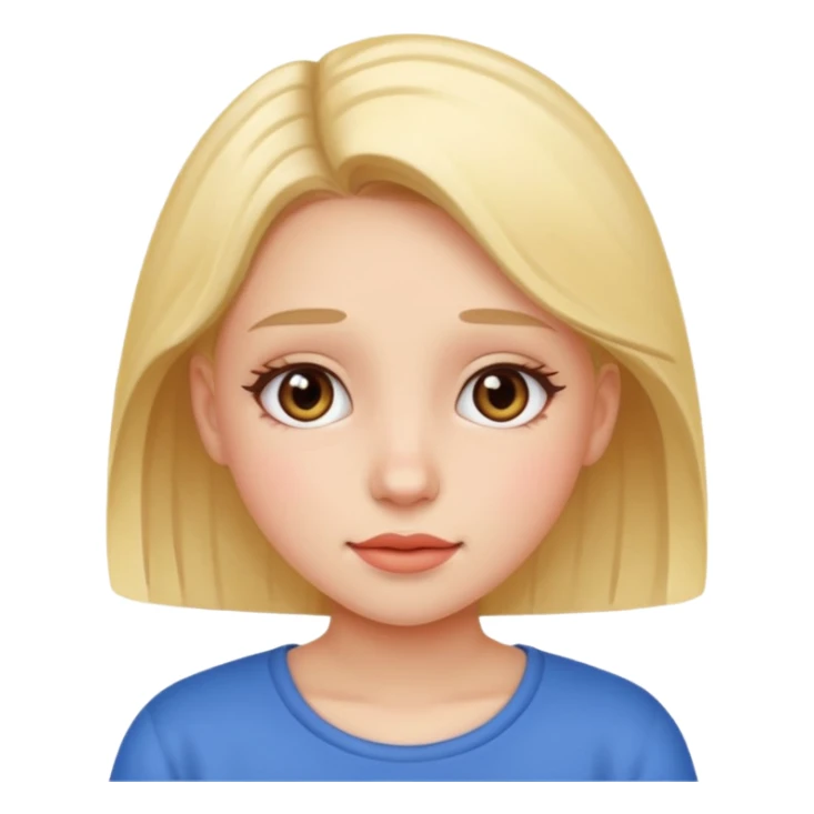 Girl with FOMO sticker