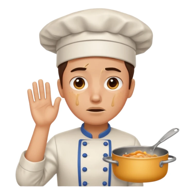 cooking exhausting sticker