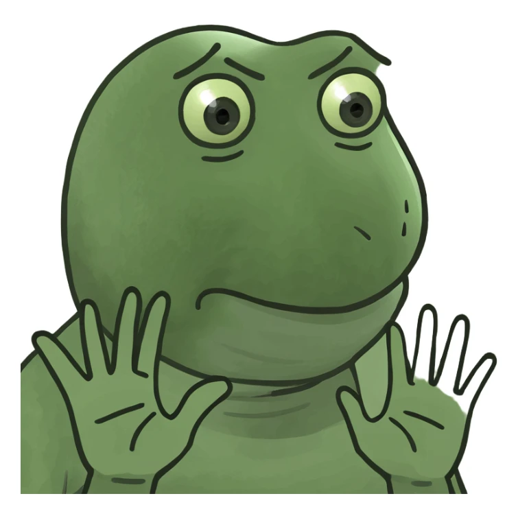 Person with six and one hand and seven and the other ￼ sticker