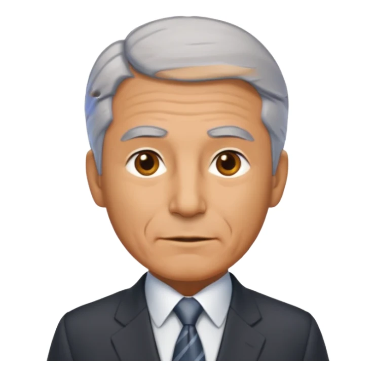 old realystic businessman sticker