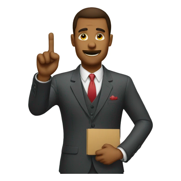 dealer saying no with finger sticker