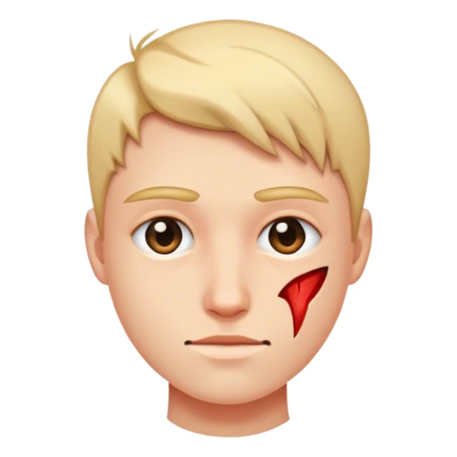 Cut with someone sticker