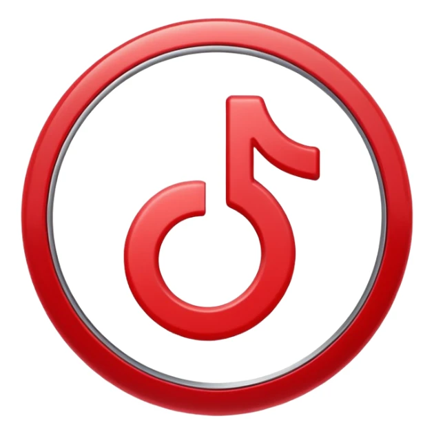 L'icône certifié de tiktok  sticker