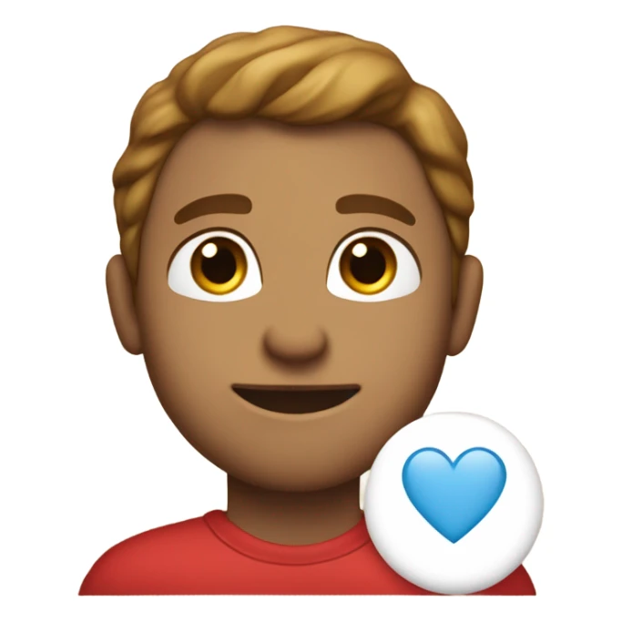 a red heart saying “i love parker holmes” sticker