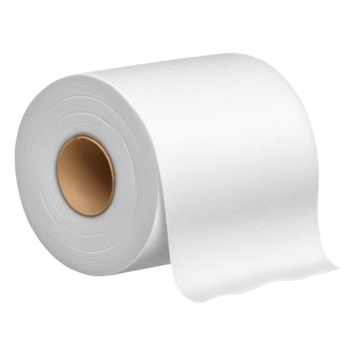 Q se bea q es de papel higiénico  sticker