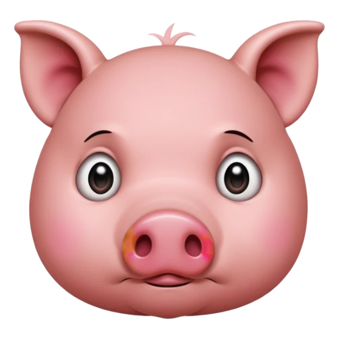 Piggy how just los a ludo match sticker