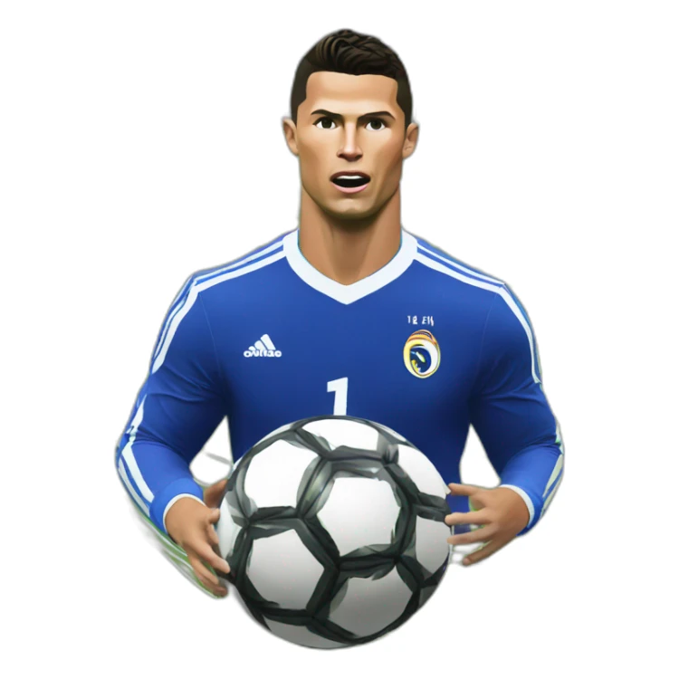 cristiano ronaldo goal sticker