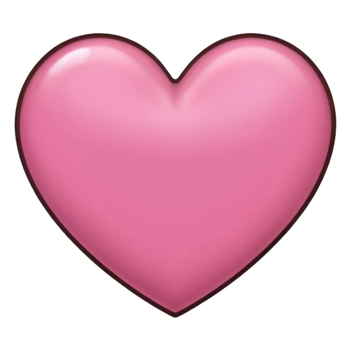 pink and dark brown hearts sticker