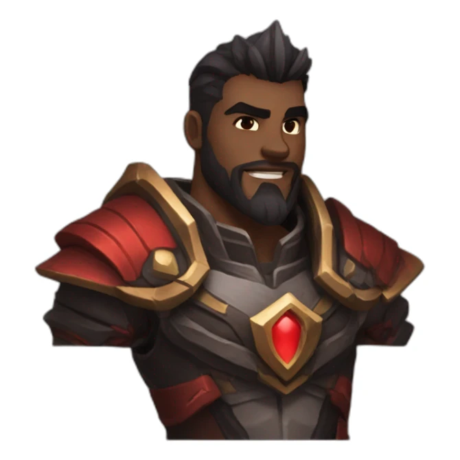 Darius from League of Legends sticker