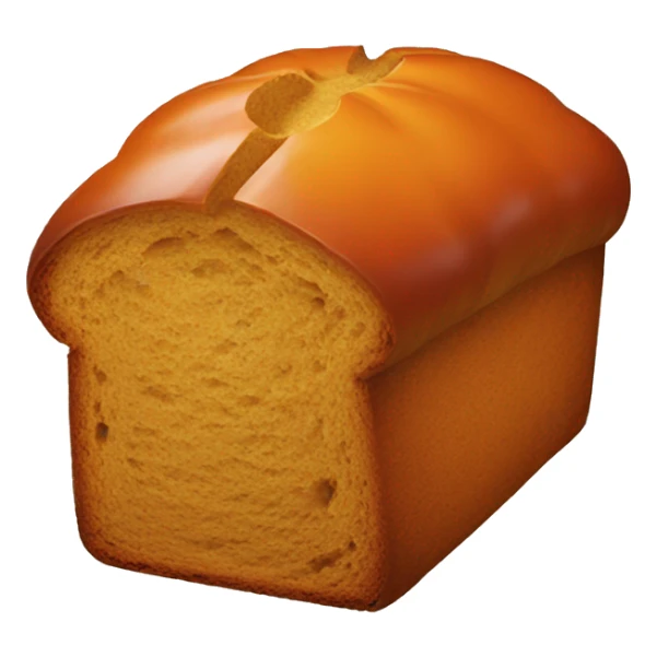 Pumpkin bread sticker