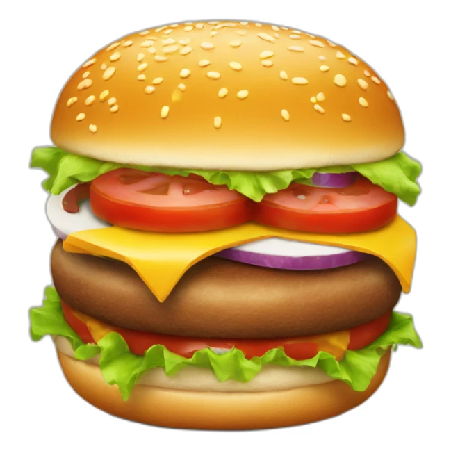 the burger of burgers sticker