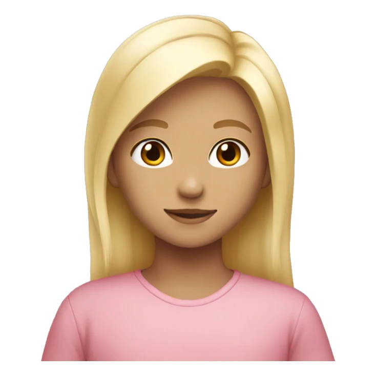 Blonde girl blonde Boy Heart sticker