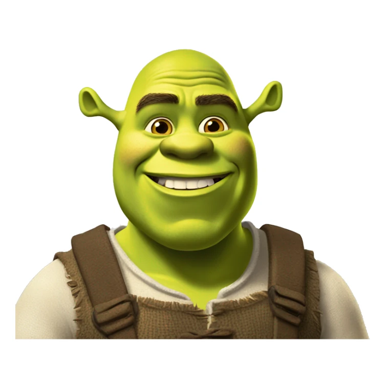 Shrek qui mange des céréales  sticker