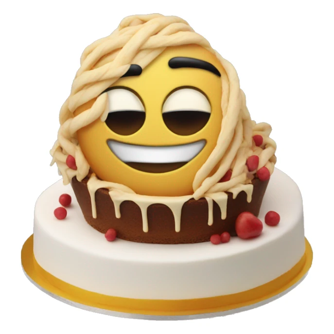 « 100 streak »écrit sur un gâteau  sticker