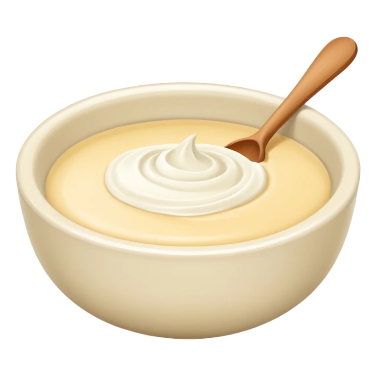 cream without bowl sticker