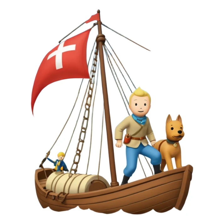 The Adventures of Tintin sticker