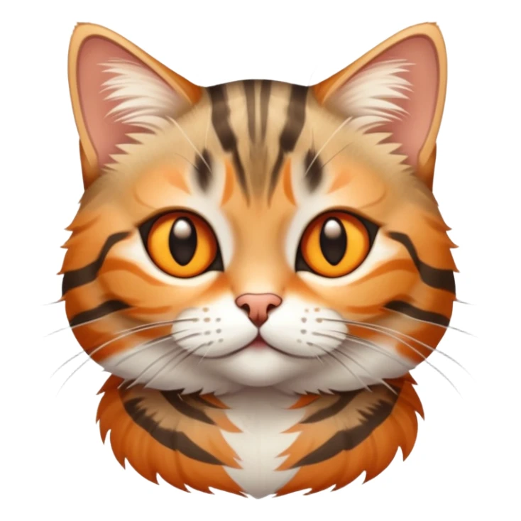 American Shorthair tabby cat sticker
