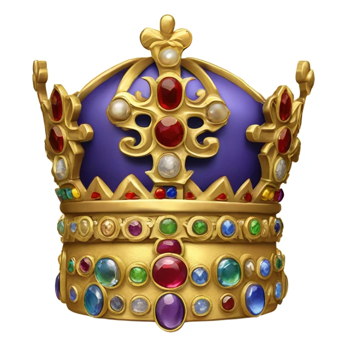 Crown of Charlemagne Holy Roman Empire sticker
