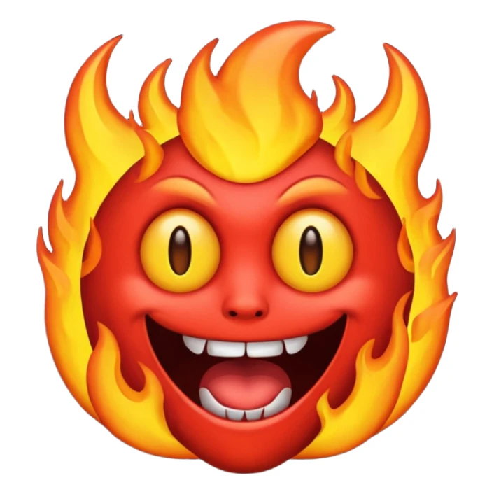 emoji of Hell sticker
