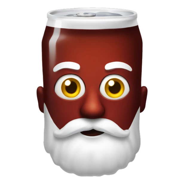 Red ale with large yellow eyes sticker