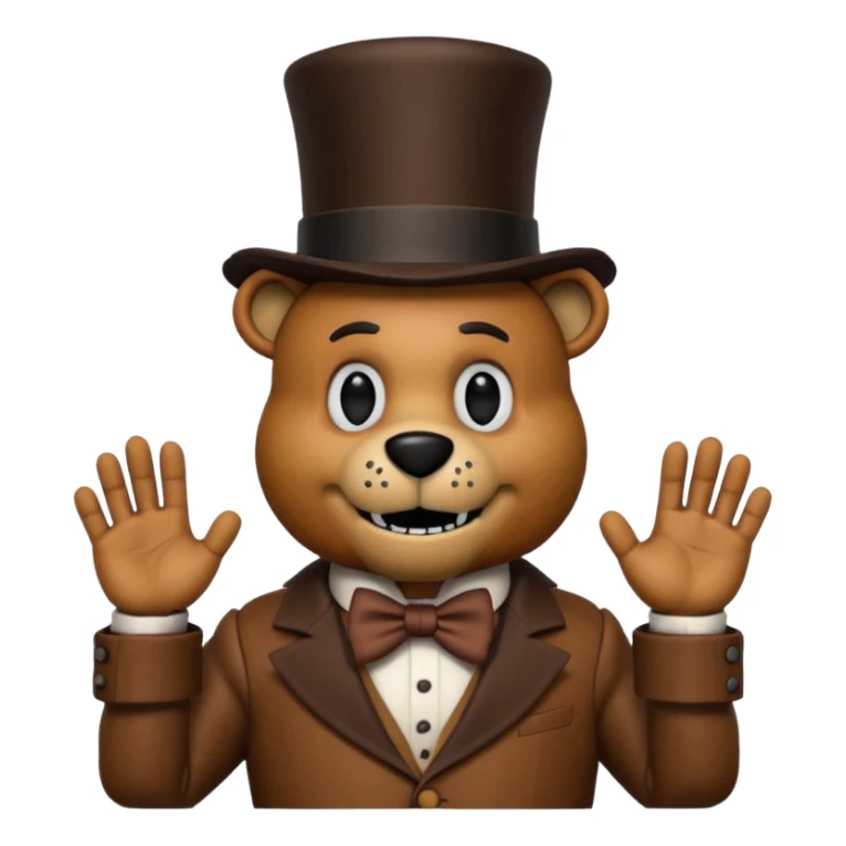 no, sino que es el personaje de FNAF sticker