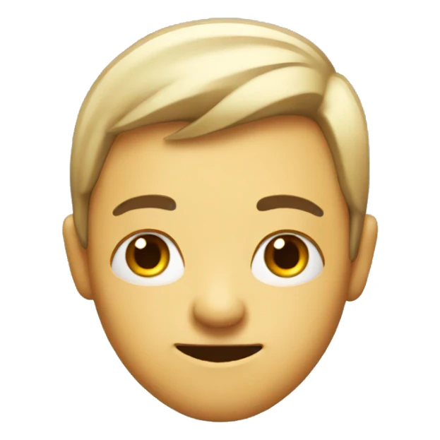 Side eye emoji with a smirk smile sticker