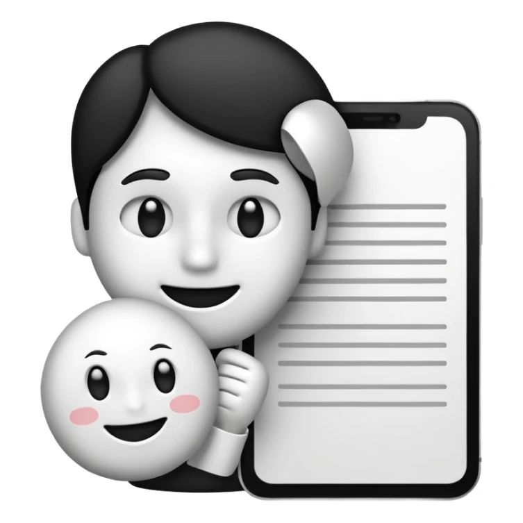 event report document with a smiling face and a frowning face sticker