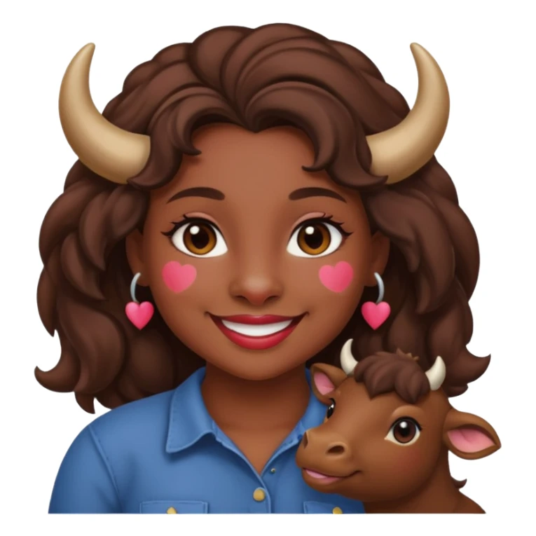 Tauros girl in love sticker