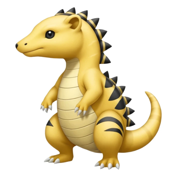 Salandit-Ampharos-Helioptile-Amaura-Samdshrew-fusion sticker