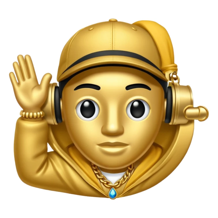 Le signe du rappeur marseillais Jul  sticker