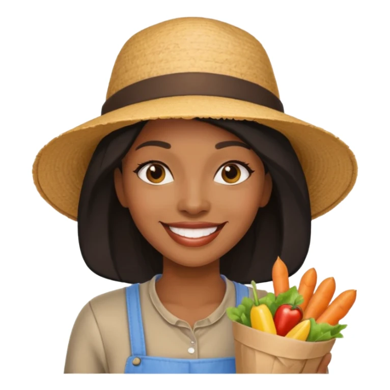 Street Food Shopper black woman  sticker