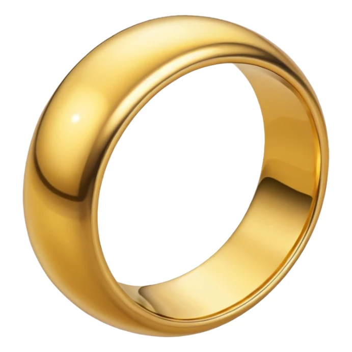 create a golden necklace emoji or bangles or earrings or ring which ever looks visually the most attractive any one or all of them ill choose it should be fully golden sticker