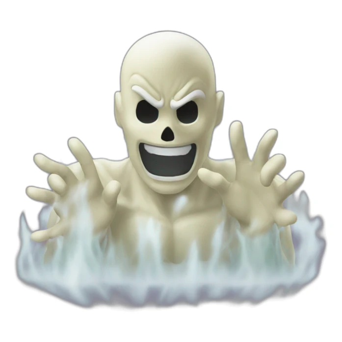 ghost kizaru haunted family sticker