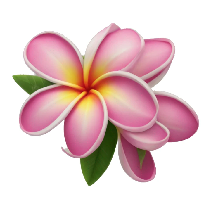 plumeria sticker