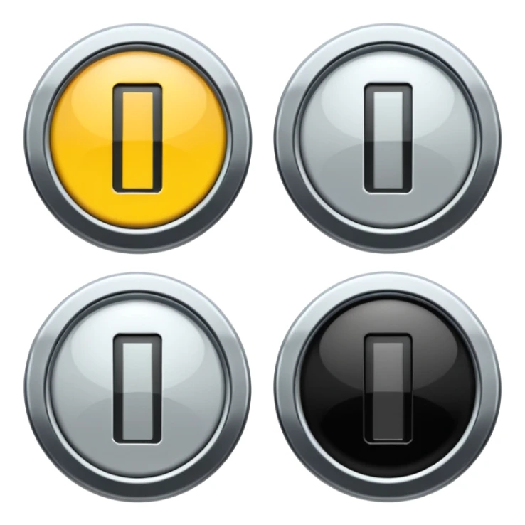 elevator buttons up and down sticker