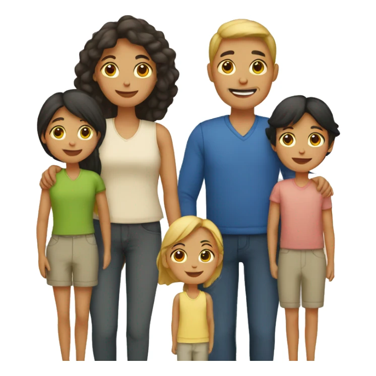 Family in finland sticker