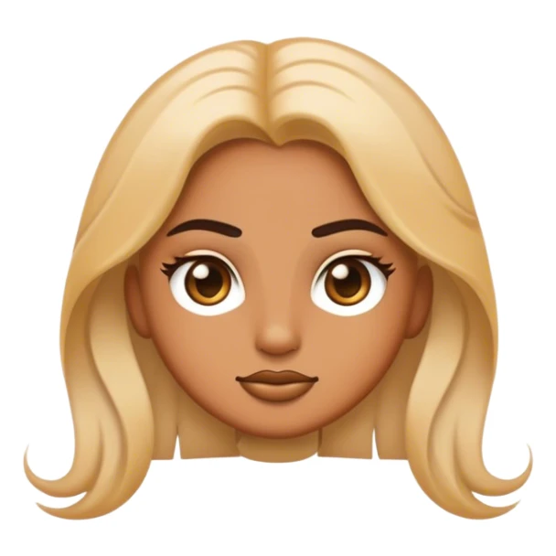 a sassy emoji with major aura and maybe some zodiac vibes sticker