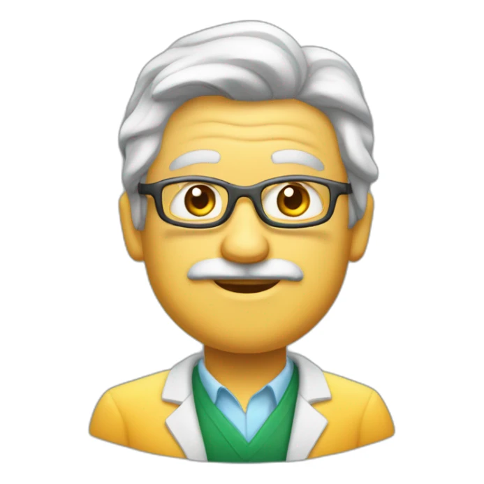 profesor de física y química sticker