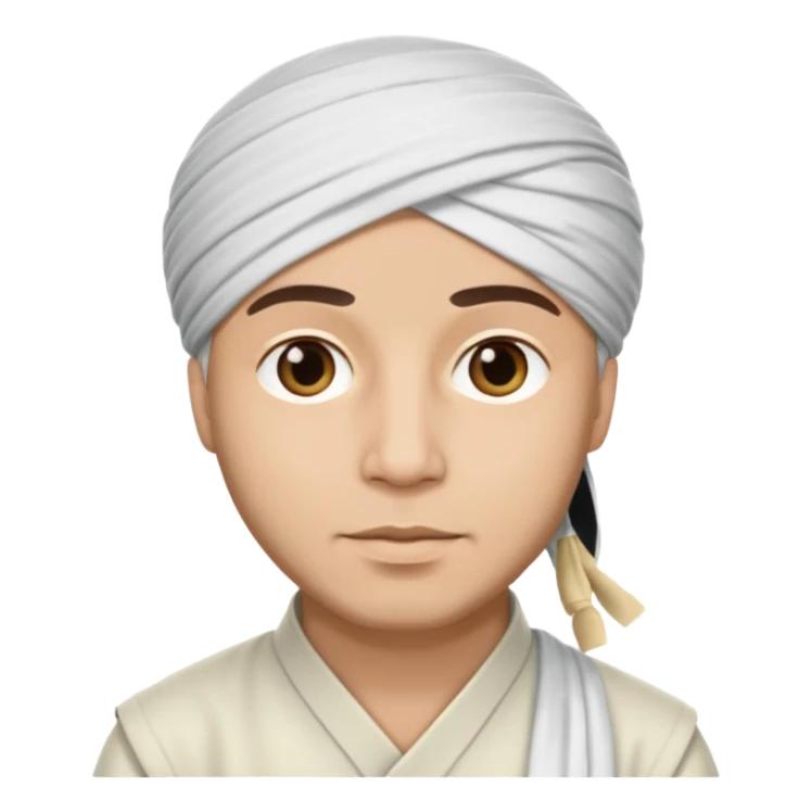 islamist in turban sticker