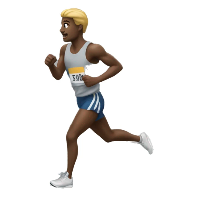 Runner in New york city emoji sticker